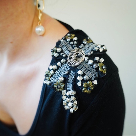 BLACK COCKTAIL DRESS - Picture 2 of 6